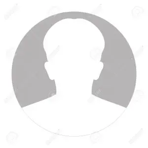 Profile anonymous face icon. Gray silhouette person. Male default avatar. Photo placeholder. Isolated on white background. Vector illustration